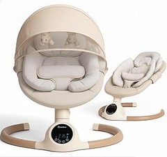 Columpios eléctricos y manuales: ¿Cuál es mejor para tu bebé?