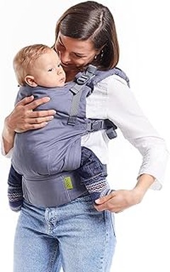 Diseño y materiales recomendados en mochilas portabebés para pecho