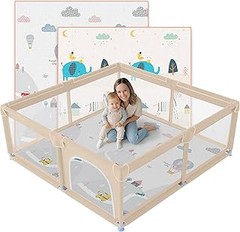 ¿Cuánto cuesta un parque con puerta para bebé? Precios y análisis