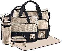 Elementos esenciales de un bolso maternal con cambiador