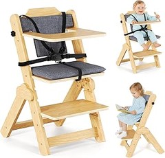 Análisis de la seguridad de las tronas de madera para bebés