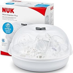 Beneficios de usar un esterilizador de microondas para bebés