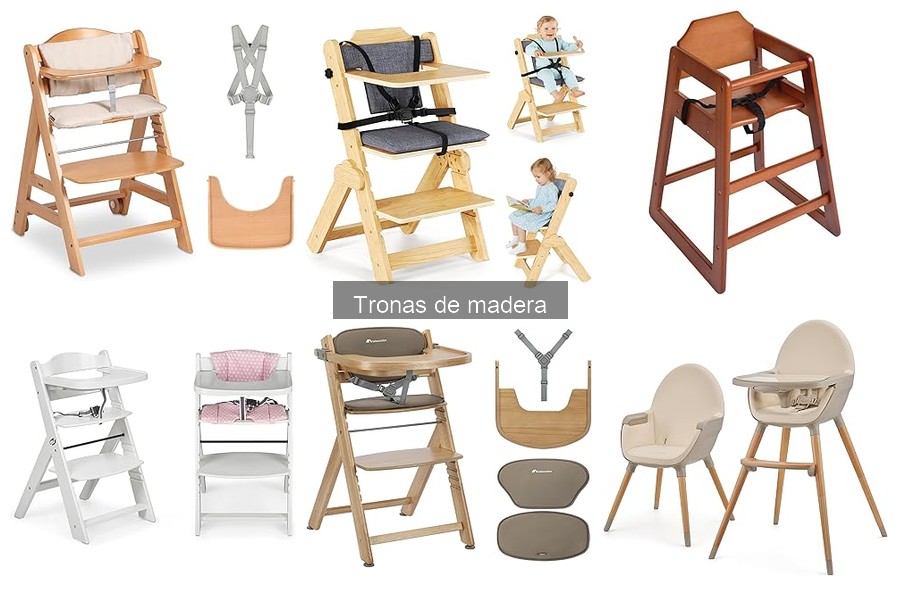 ¿A qué edad usar una trona de madera? Guía práctica
