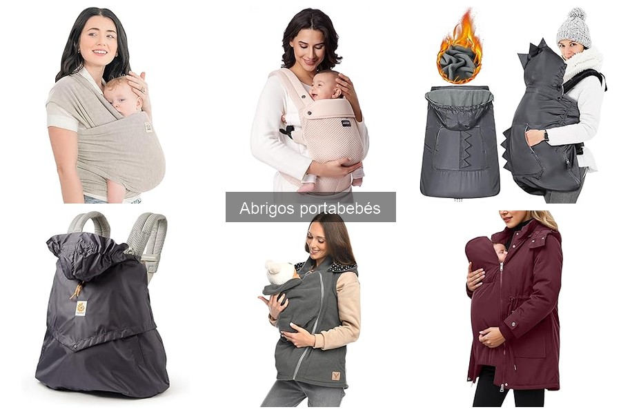 Abrigos portabebés ideales para sillas de paseo