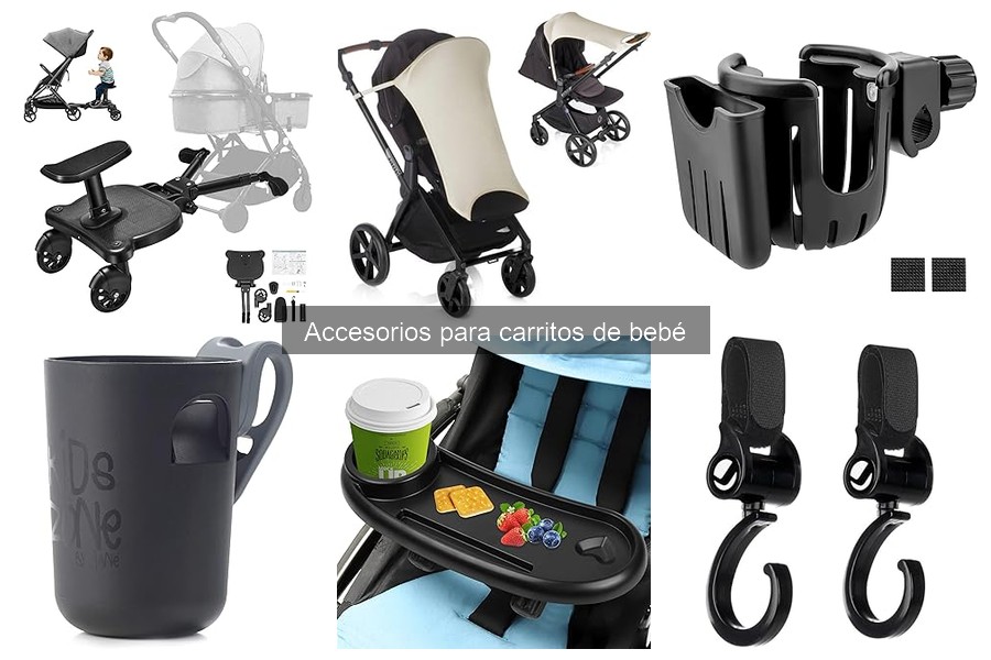 Accesorios esenciales para carritos de bebé