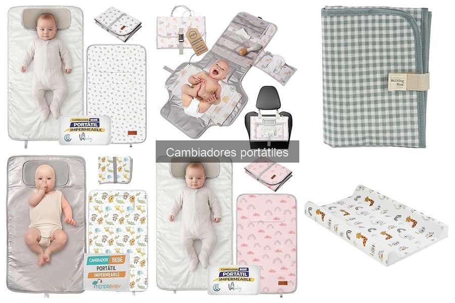 Accesorios imprescindibles para cambiadores portátiles