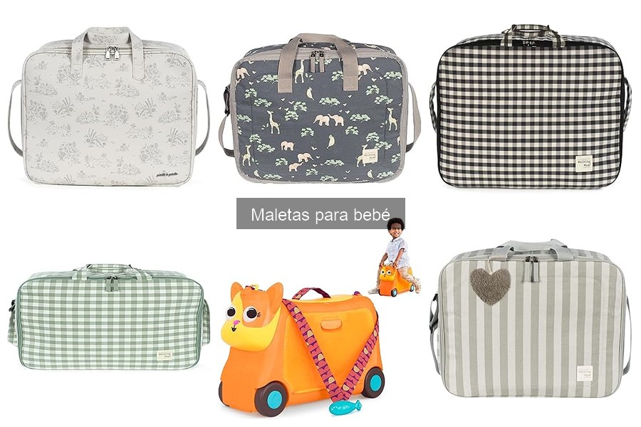 Accesorios imprescindibles para maletas de bebé