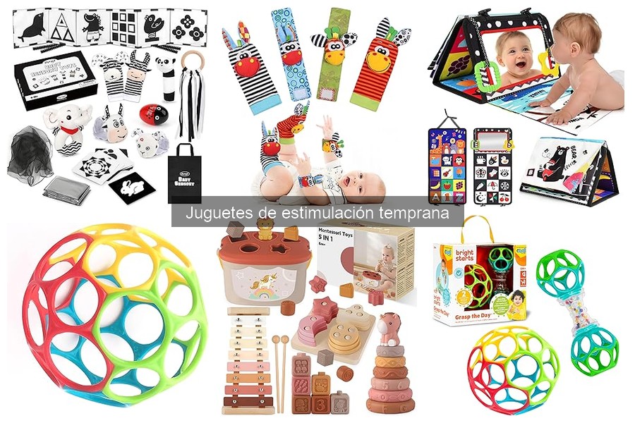 Actividades Divertidas con Juguetes de Estimulación Temprana
