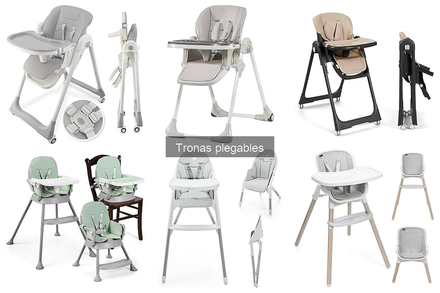 Adaptaciones de tronas plegables para niños con necesidades especiales