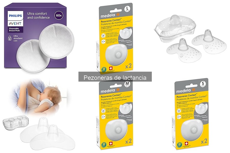 Alivio del dolor al amamantar: Pezoneras recomendadas