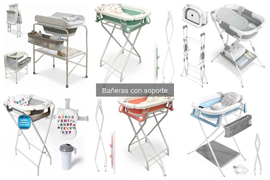 Alternativas a Bañeras con Soporte para Bebés