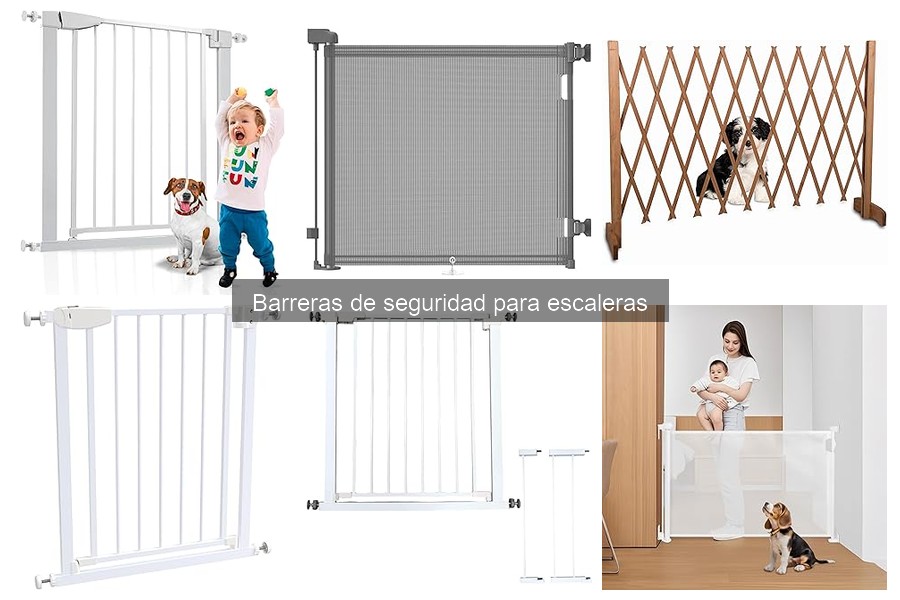 Alternativas a barreras de seguridad para escaleras