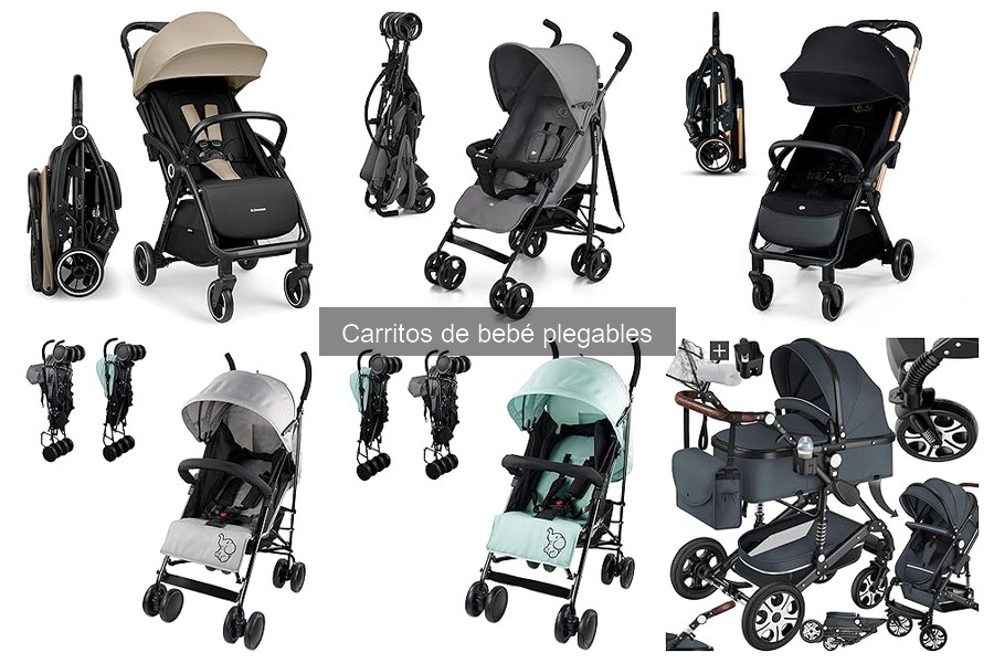 Alternativas a carritos de bebé plegables: opciones prácticas
