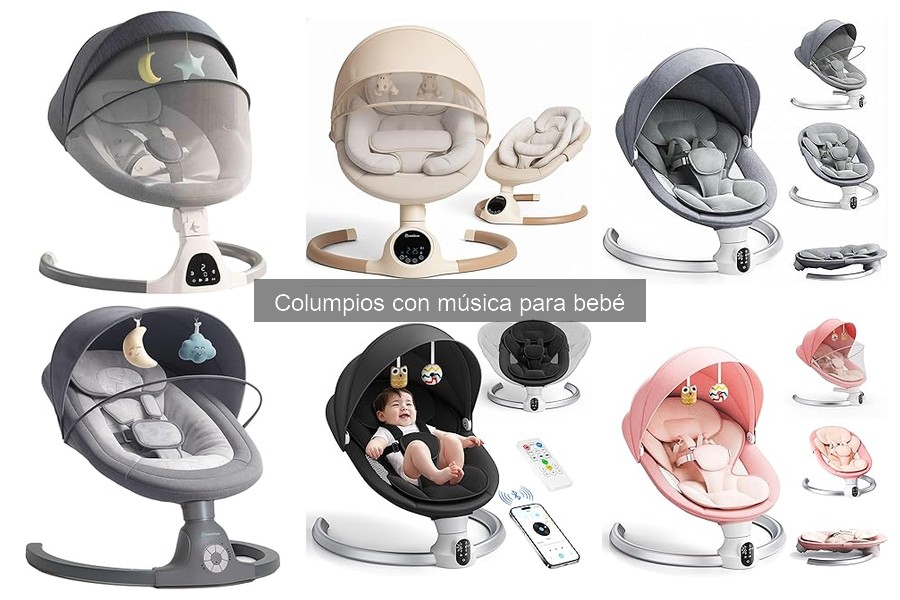 Alternativas a columpios con música para bebé: opciones útiles