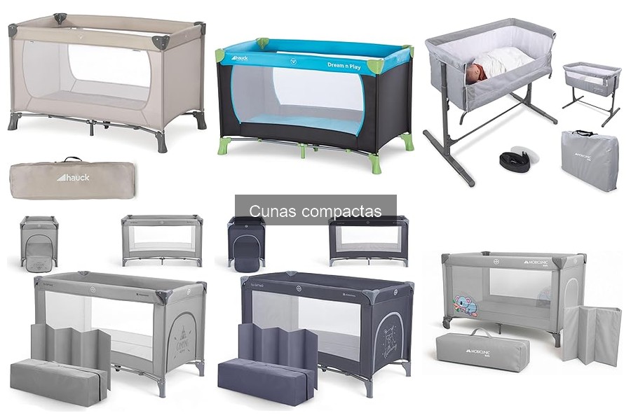 Alternativas a cunas compactas para el descanso del bebé