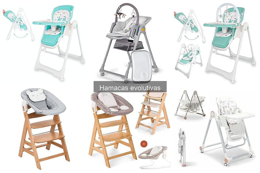 Alternativas a hamacas evolutivas para el cuidado del bebé