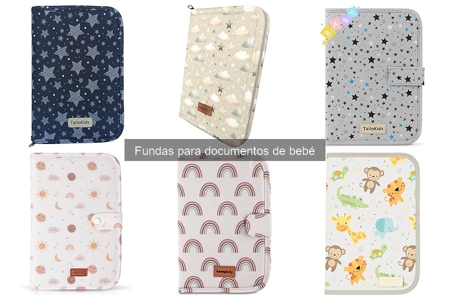 Alternativas a las fundas para documentos de bebé