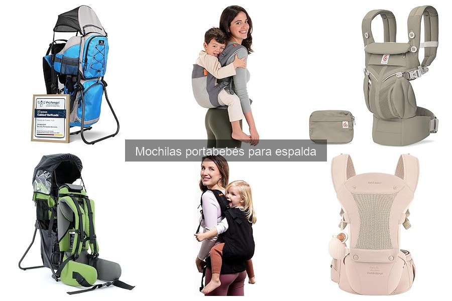 Alternativas a las mochilas portabebés para espalda