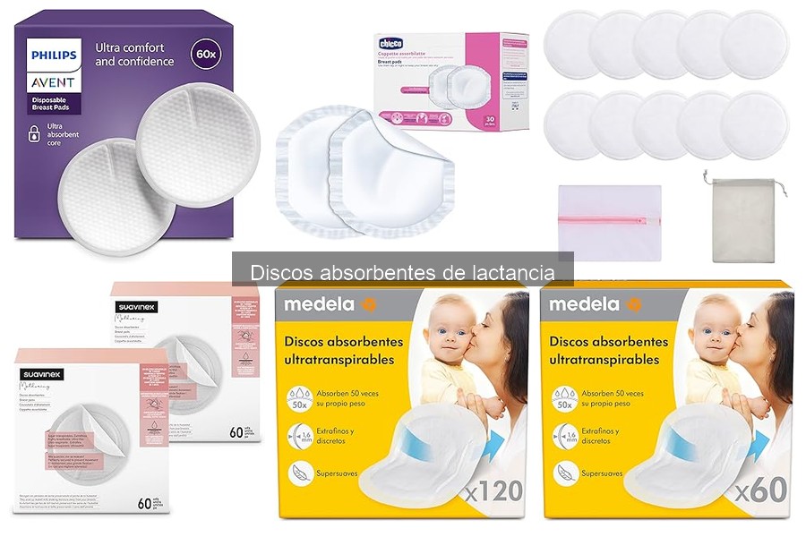 Alternativas a los discos absorbentes de lactancia