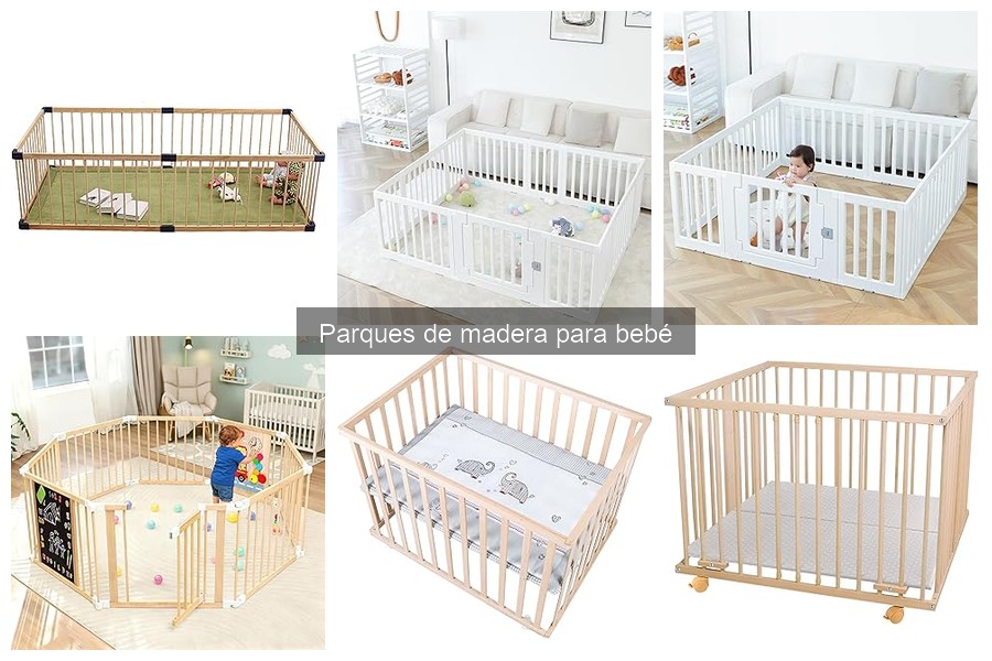 Alternativas a los parques de madera para bebés
