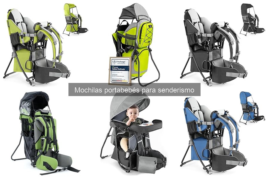 Alternativas a mochilas portabebés para senderismo