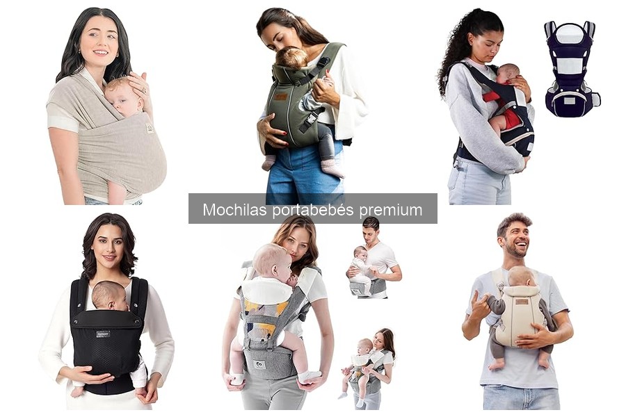 Alternativas a mochilas portabebés premium: conoce otras opciones