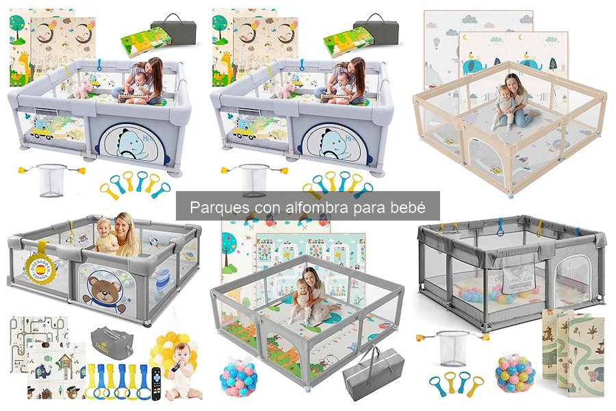 Alternativas a parques con alfombra para bebés: opciones seguras