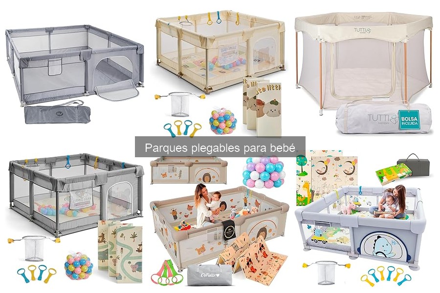 Alternativas a parques plegables para bebés: opciones seguras