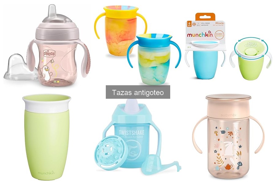 Alternativas a tazas antigoteo para bebés que no funcionan