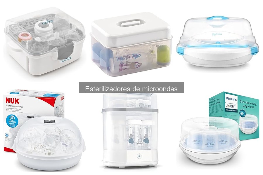 Alternativas al esterilizador de microondas para biberones