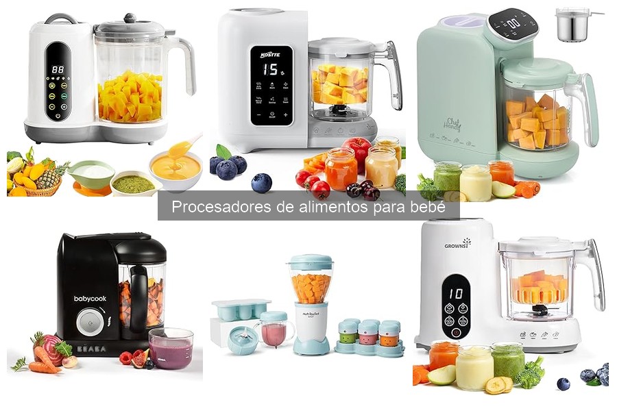 Alternativas al procesador de alimentos para bebé