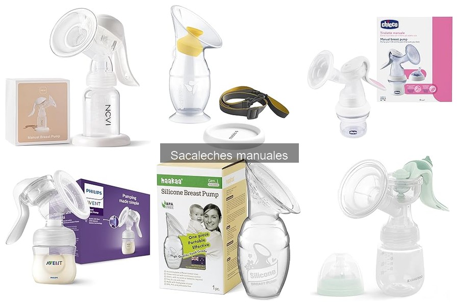 Alternativas al sacaleches manual para lactancia efectiva