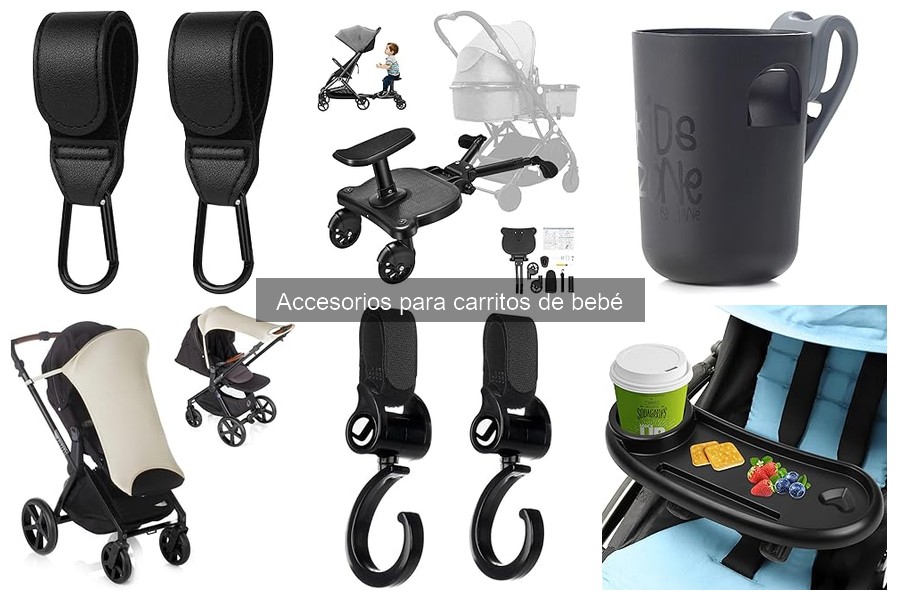 Alternativas creativas a accesorios para carritos de bebé