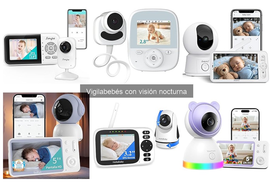 Alternativas efectivas a los vigilabebés con visión nocturna