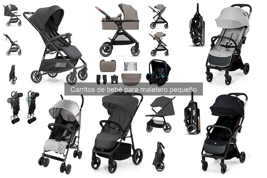 Alternativas si un carrito de bebé compacto no cabe en tu maletero