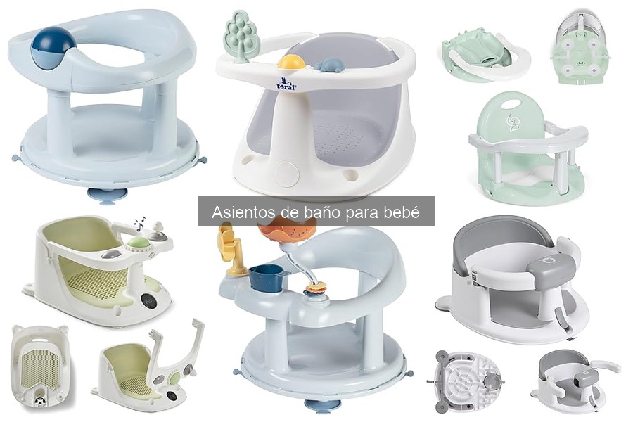 Asientos de baño para bebé: ¿Qué son y sus beneficios?