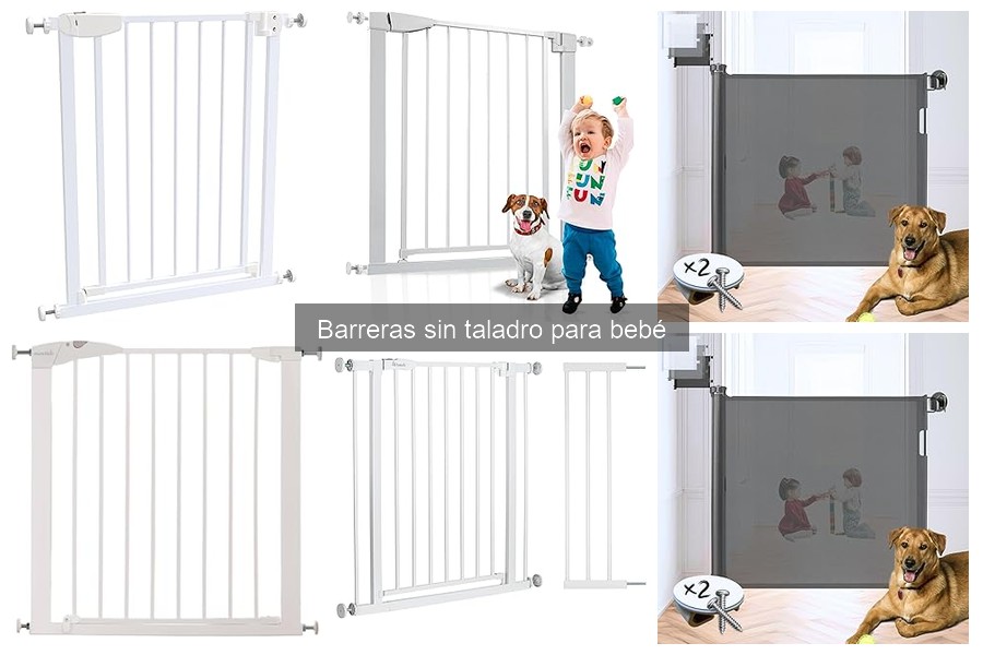 Barreras sin taladro para bebés: ¿Qué son y sus beneficios?