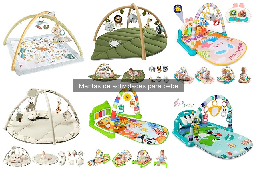 Beneficios de las mantas de actividades para bebés