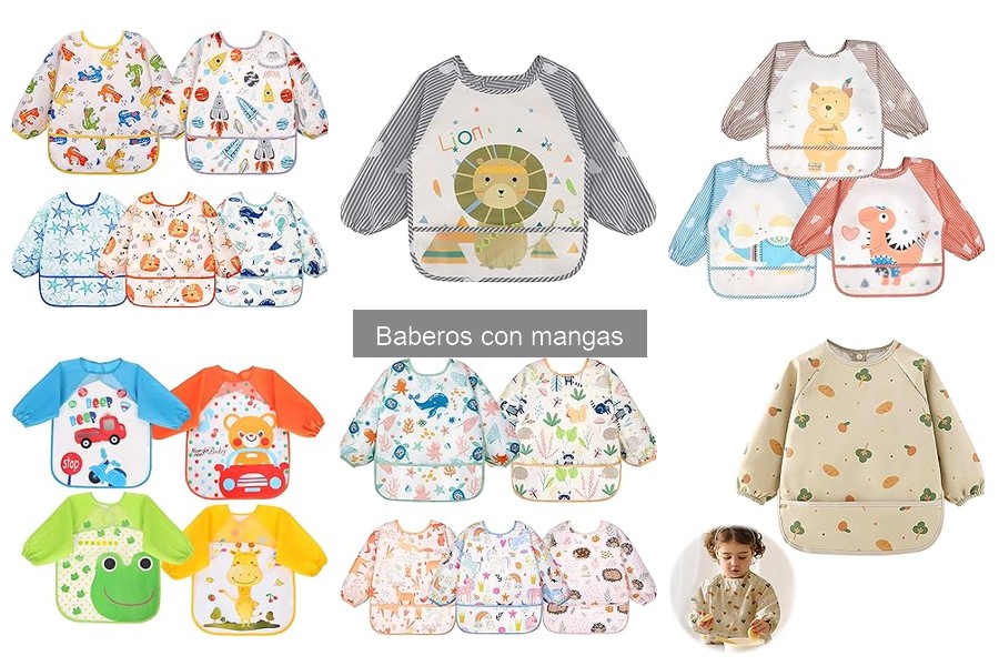 Beneficios de los Baberos con Mangas para Bebés