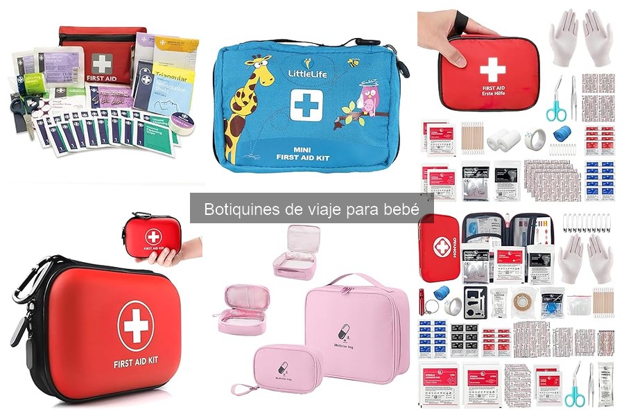 Beneficios de un botiquín de viaje para bebés