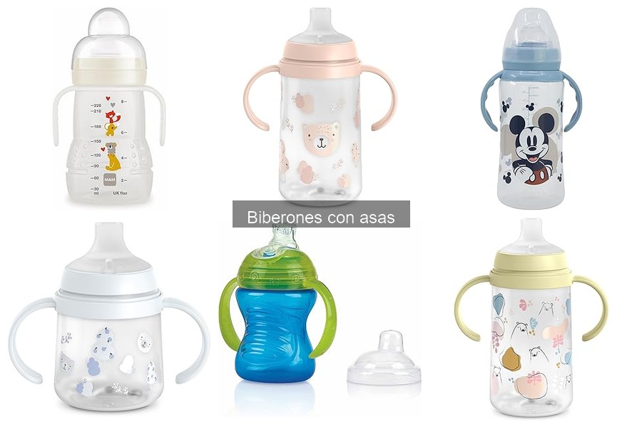 Beneficios de usar biberones con asas para tu bebé