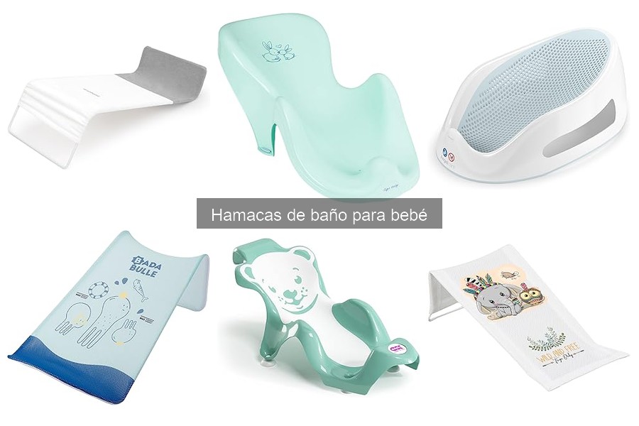 Beneficios de usar hamacas de baño para bebé
