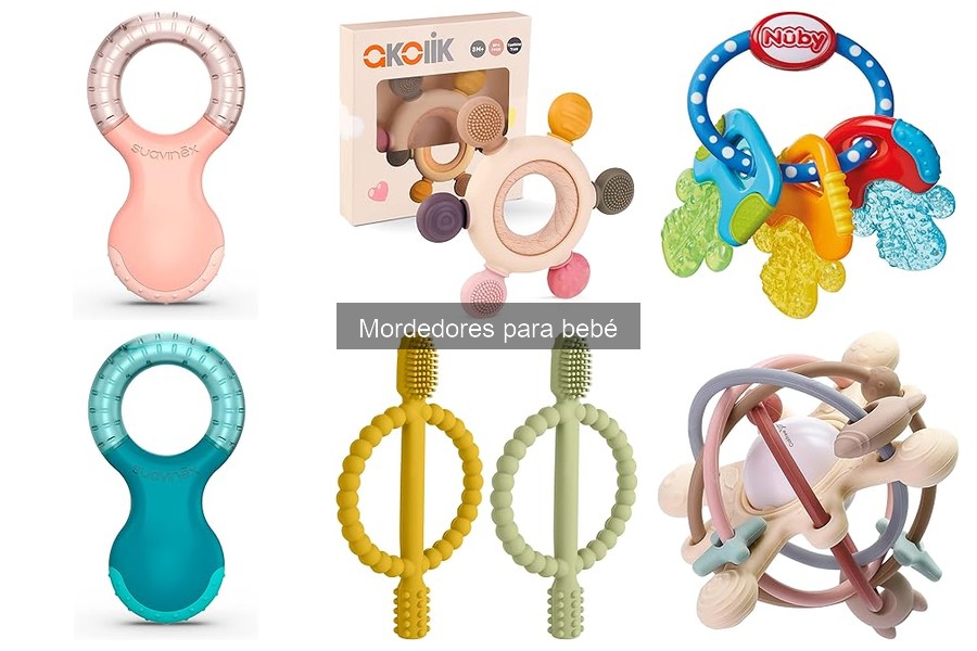 Beneficios de usar mordedores para bebés en su desarrollo