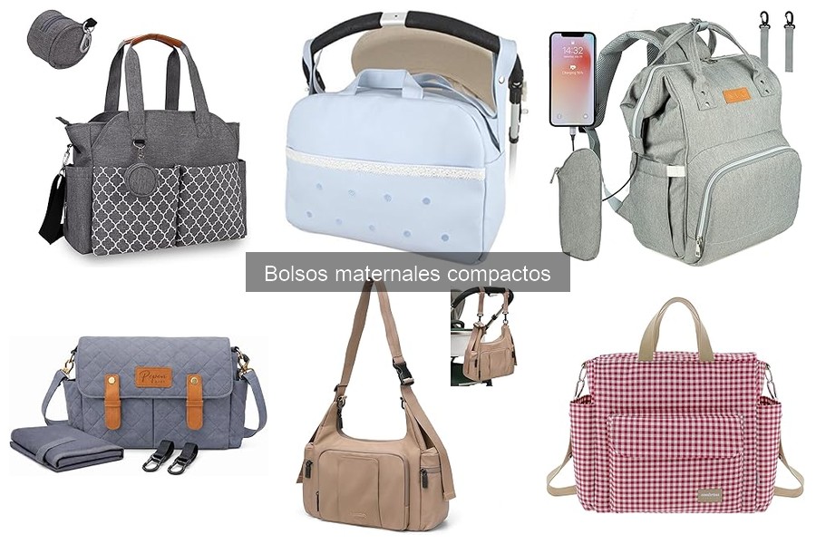 Beneficios de usar un bolso maternal compacto para bebés