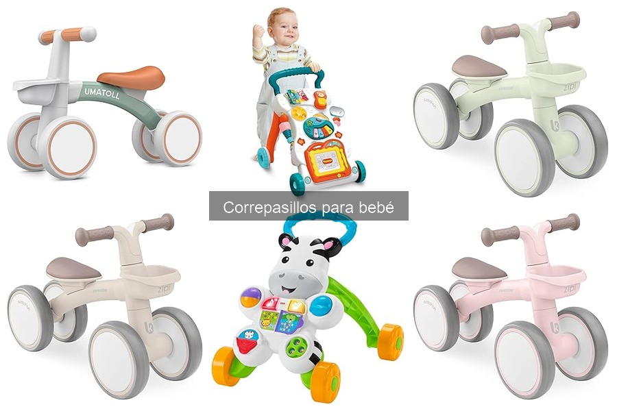 Beneficios de usar un correpasillos para bebés