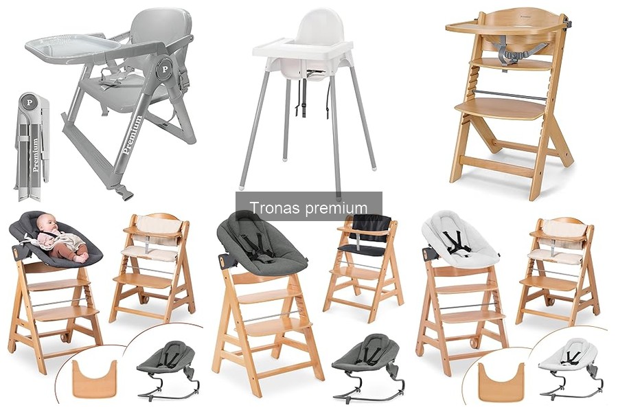 Beneficios de usar una trona premium desde el nacimiento