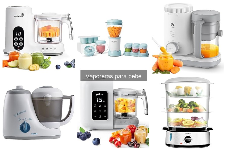 Beneficios de usar una vaporera para bebé en la alimentación