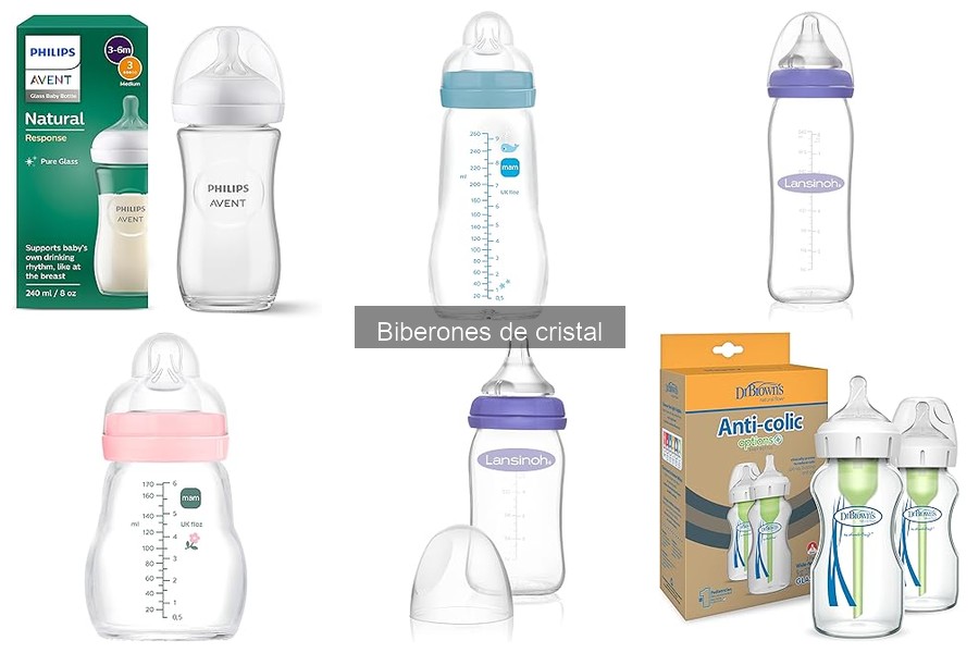 Biberones de cristal ecológicos: opciones sostenibles para tu bebé