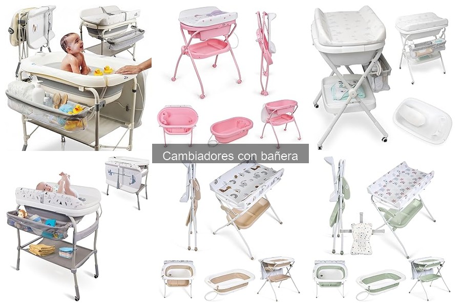 Cambiadores con bañera de viaje: guía para elegir el mejor