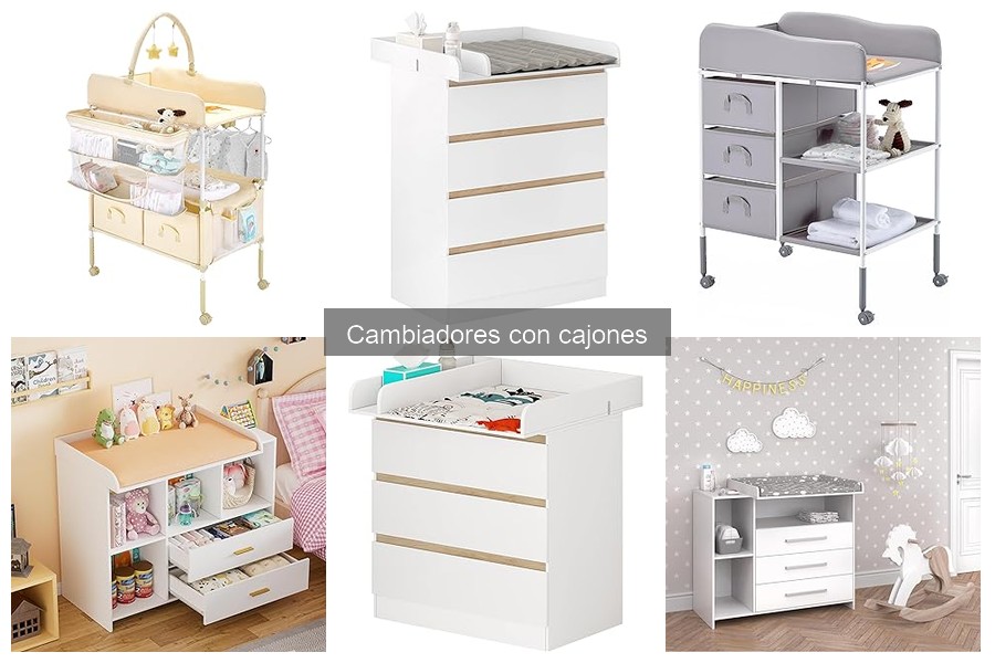 Cambiadores con Cajones vs. Apilables: ¿Cuál Elegir?